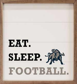 Eat Sleep Football Utah State University